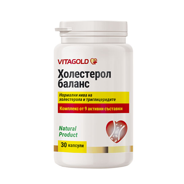 10-01-28-Cholesterol-Balance Cholesterol Balance, 30 de capsule - imagine 1