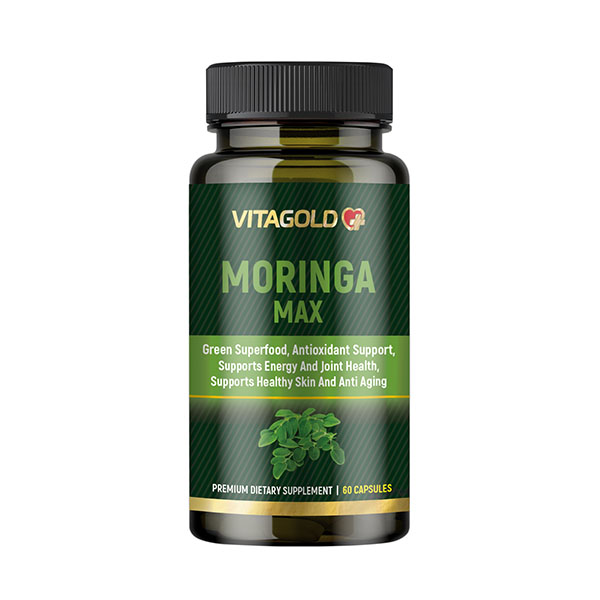 10-01-37-Moringa-Max Moringa Max - antioxidant, pentru imunitate, metabolism, glicemie, inimă, 60 de capsule - imagine 1
