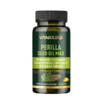 Perilla seed oil max (ulei de perilla) – sursă vegetală de Omega 3, pentru inimă, colesterol, imunitate, ficat, 60 de capsule