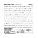 Pumpkin Seed Oil Max (Ulei din semințe de dovleac) - pentru prostată, tract urinar, inimă, ficat, 30 de capsule - imagine 2
