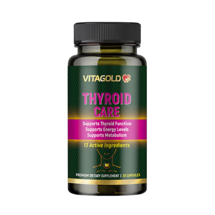 Thyroid Care - pentru glanda tiroidă, echilibru hormonal, 30 de capsule