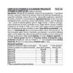 Complex de vitamine B cu eliberare prelungită (Vitamin B Complex SR) - pentru sistemul nervos, imunitate, creier, inimă, 30 de capsule - imagine 2
