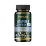 Complex de vitamine B cu eliberare prelungită (Vitamin B Complex SR) - pentru sistemul nervos, imunitate, creier, inimă, 30 de capsule