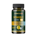Vitamina C + Zinc cu eliberare prelungită (Vitamin C + Zinc SR) - antioxidant, pentru sistemul imunitar, 30 capsule
