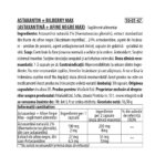 Astaxanthin + Bilberry Max (Astaxantină + afine negre Max) - antioxidant, pentru ochi, imunitate, circulația sângelui, creier, 30 de capsule - imagine 2