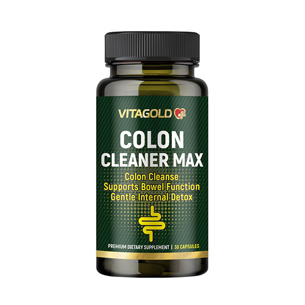 10-01-58-Colon-Cleaner-MAX Colon Cleaner Max - pentru tranzit intestinal neregulat, pentru curățarea intestinelor, detoxifiere, 30 capsule - imagine 1