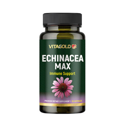 Echinacea Max - pentru imunitate și sistemul respirator, 30 de capsule
