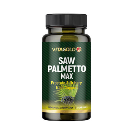 Saw palmetto max - pentru prostată și tractul urinar, 30 de capsule