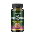 Soy Isoflavones Max - pentru echilibrul hormonal la femei, pentru oase, articulații, inimă, 30 de capsule