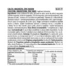 Calciu, Magneziu, Zinc Maxim (Calcium, Magnesium, Zinc Max) - pentru oase, mușchi, dinți, imunitate, păr și unghii, 30 de tablete - imagine 2