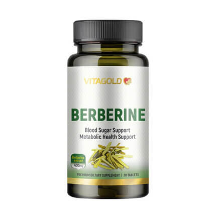 Berberină (Berberine) - pentru glicemie, 30 de tablete